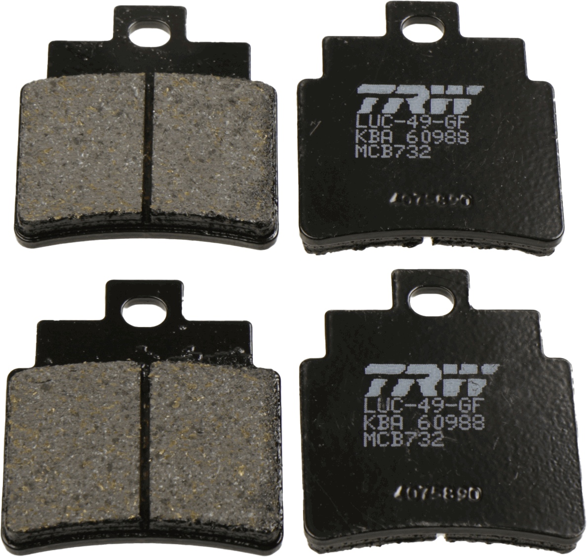 Remblokset TRW MCB732