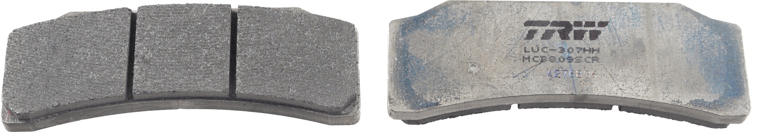 Remblokkenset, schijfrem TRW MCB809SCR