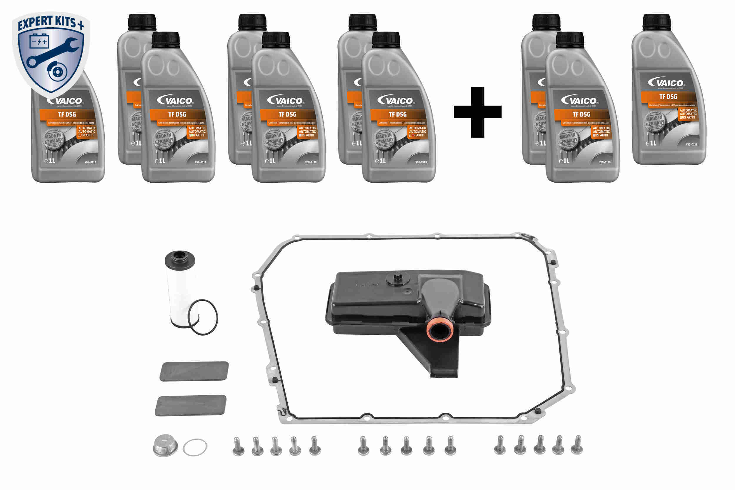 Onderd.set, olie verversen van automatische versnellingsbak Vaico V10-3220-XXL