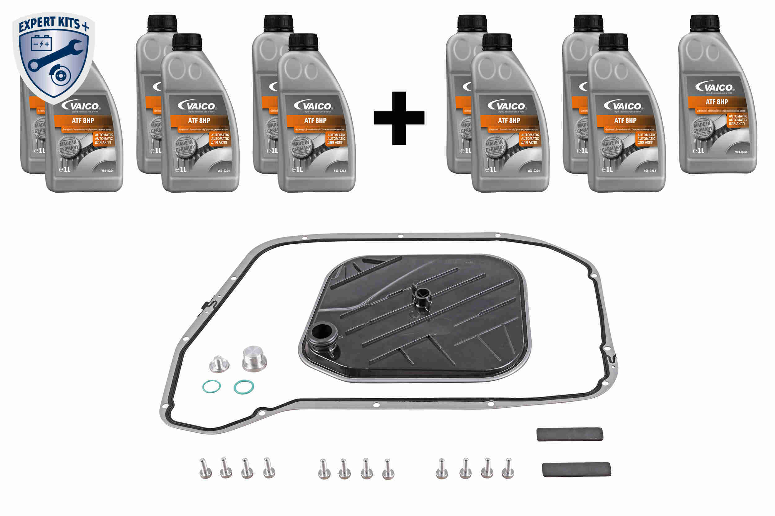 Onderd.set, olie verversen van automatische versnellingsbak Vaico V10-3225-XXL
