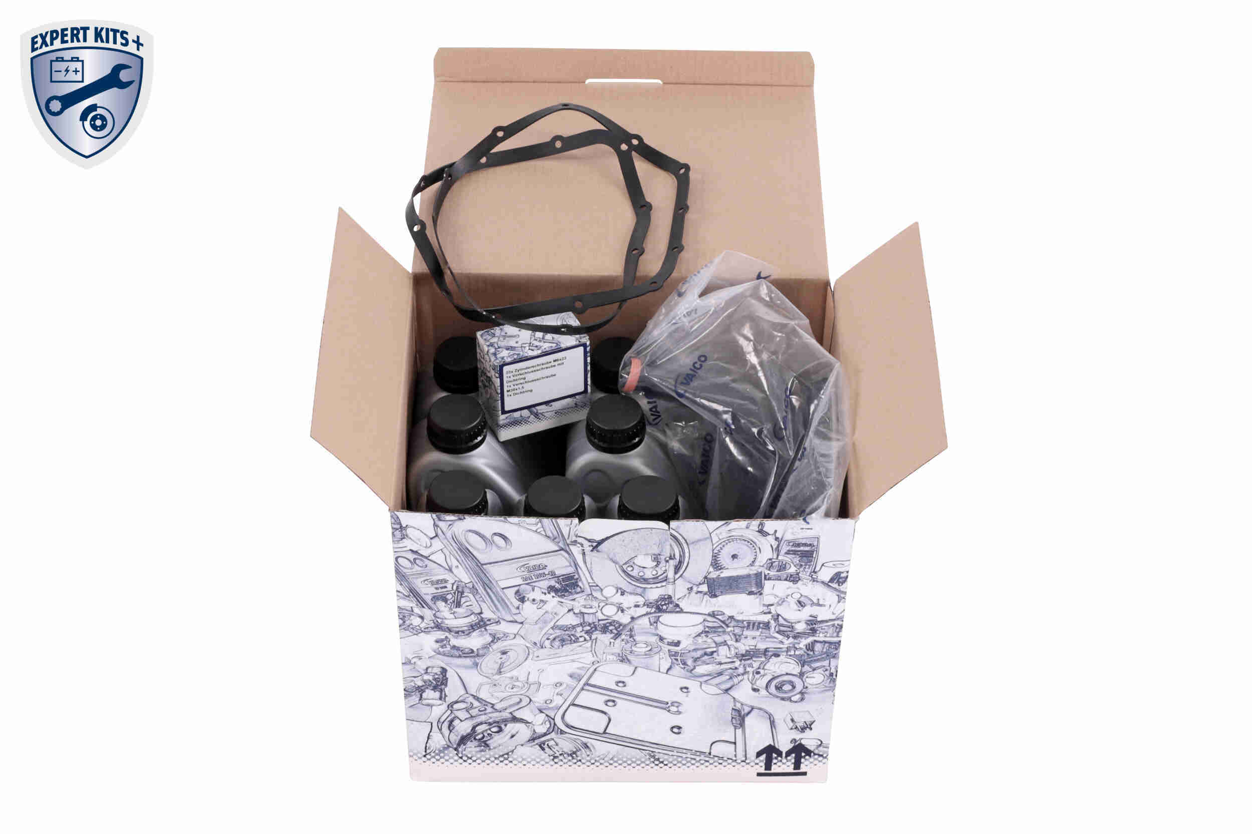 Vaico Onderd.set, olie verversen van automatische versnellingsbak V10-3227
