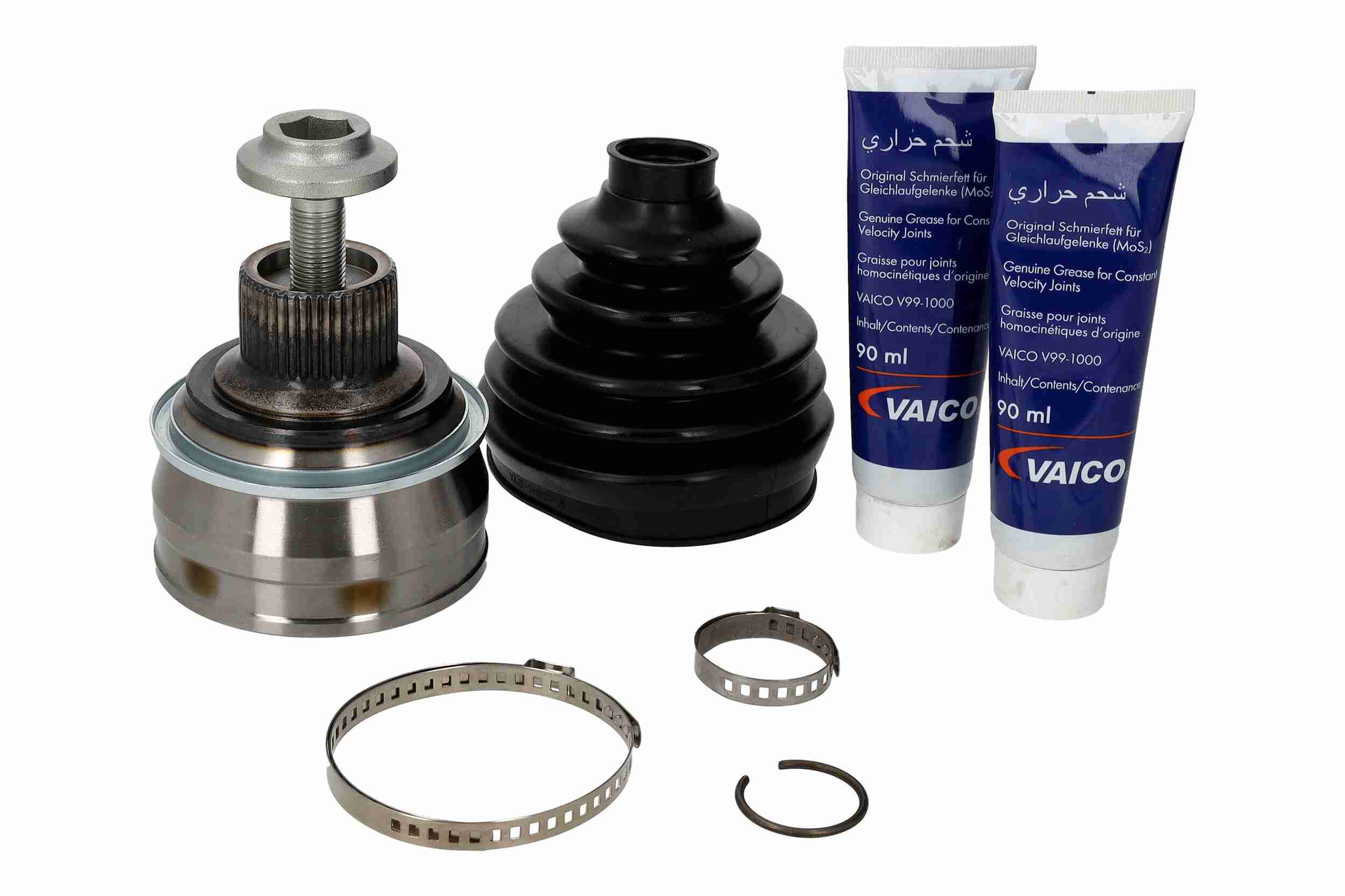 Homokineet reparatie set, aandrijfas Vaico V10-9688