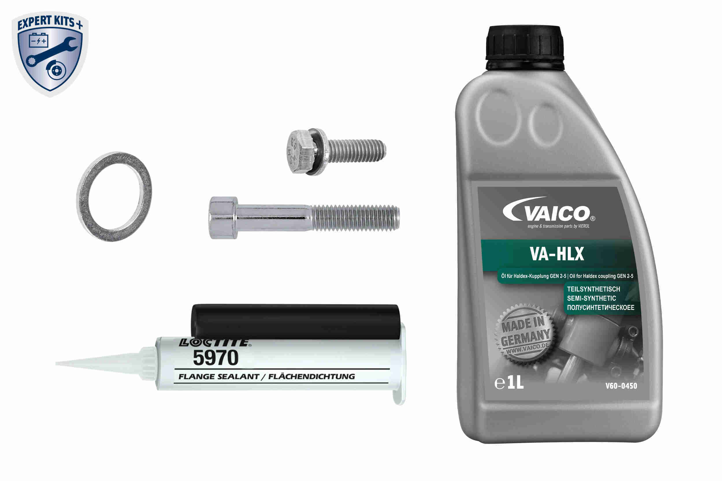 Onderd.set, olie verversen lamellenkopp. (4-wielaandrijving) Vaico V20-4069