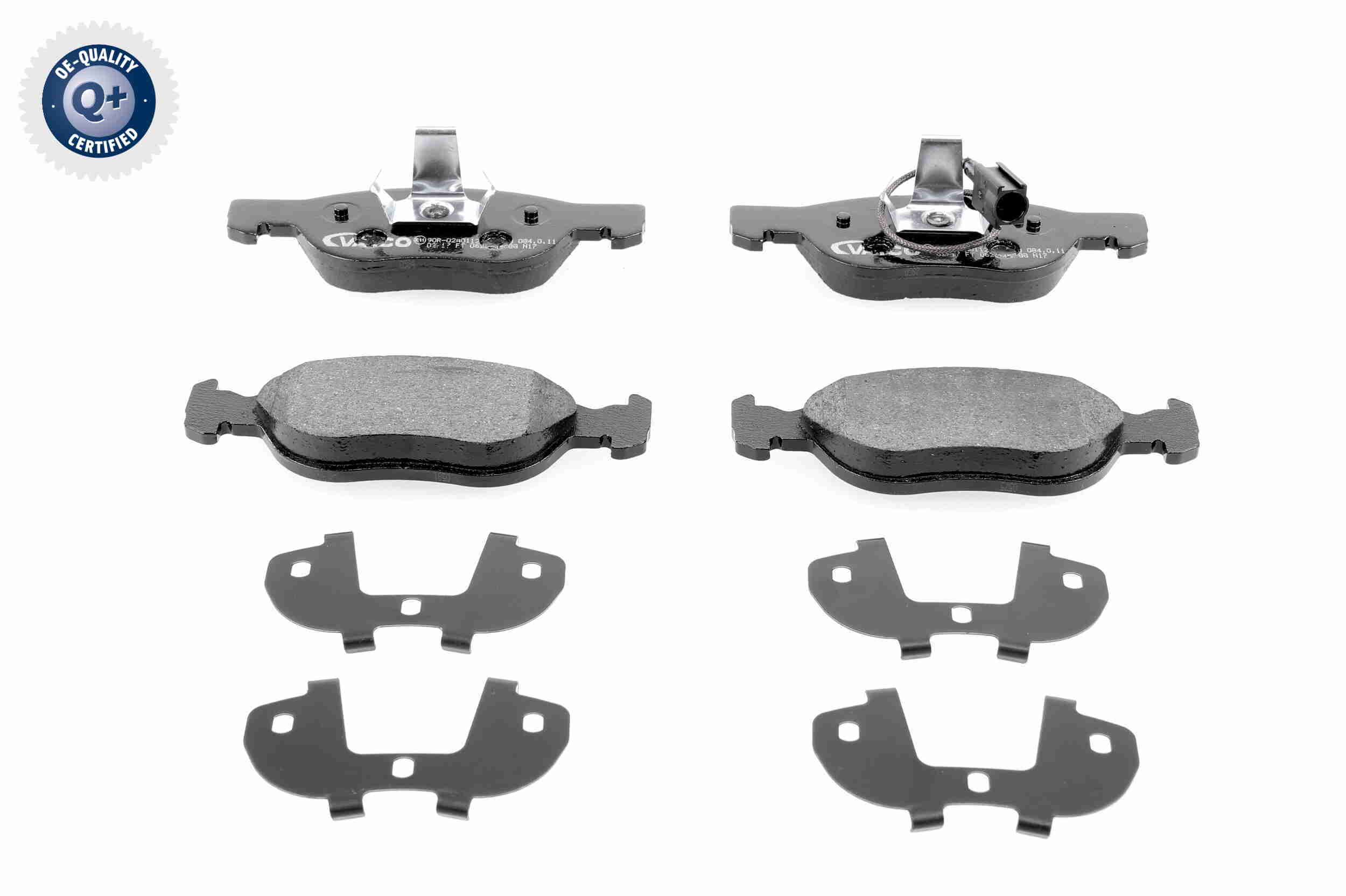 Remblokkenset, schijfrem Vaico V24-0080