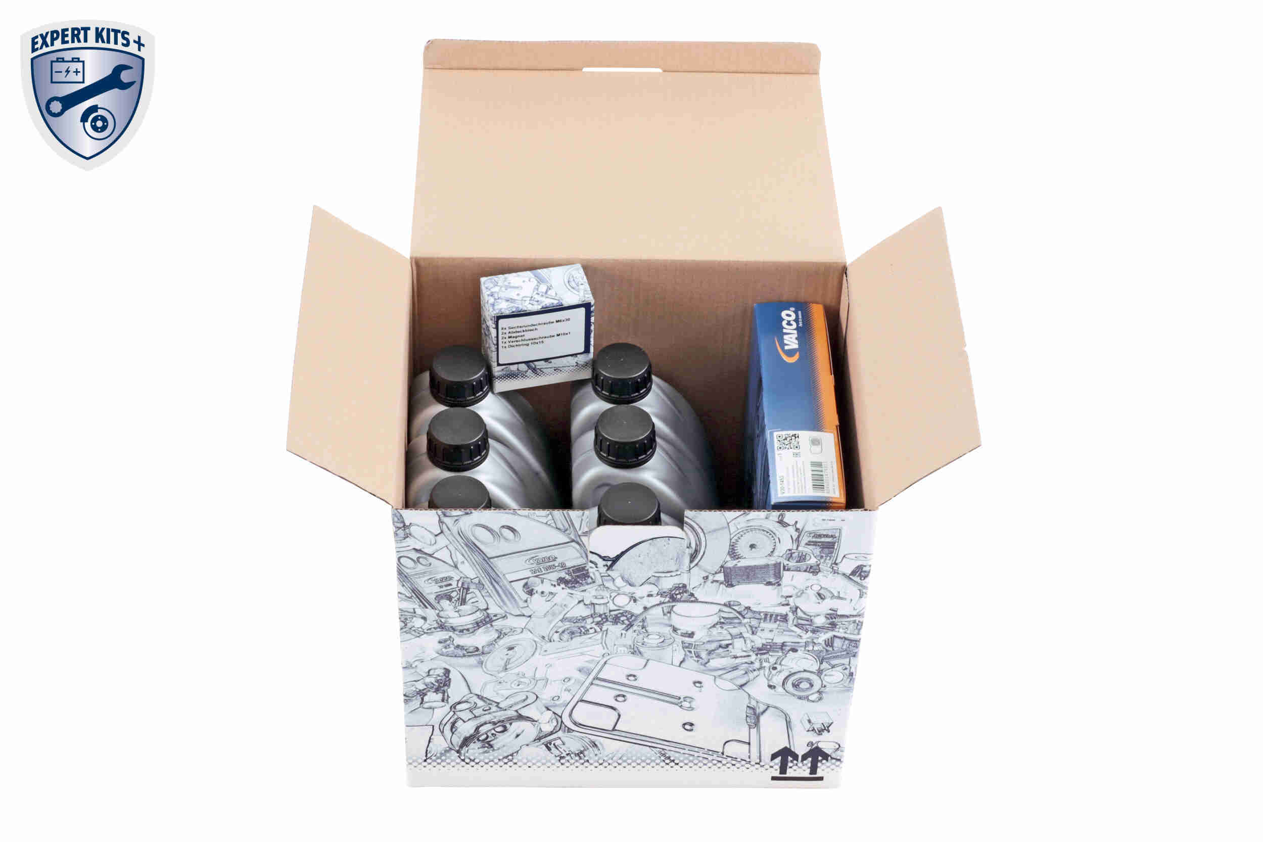 Vaico Onderd.set, olie verversen van automatische versnellingsbak V30-2252