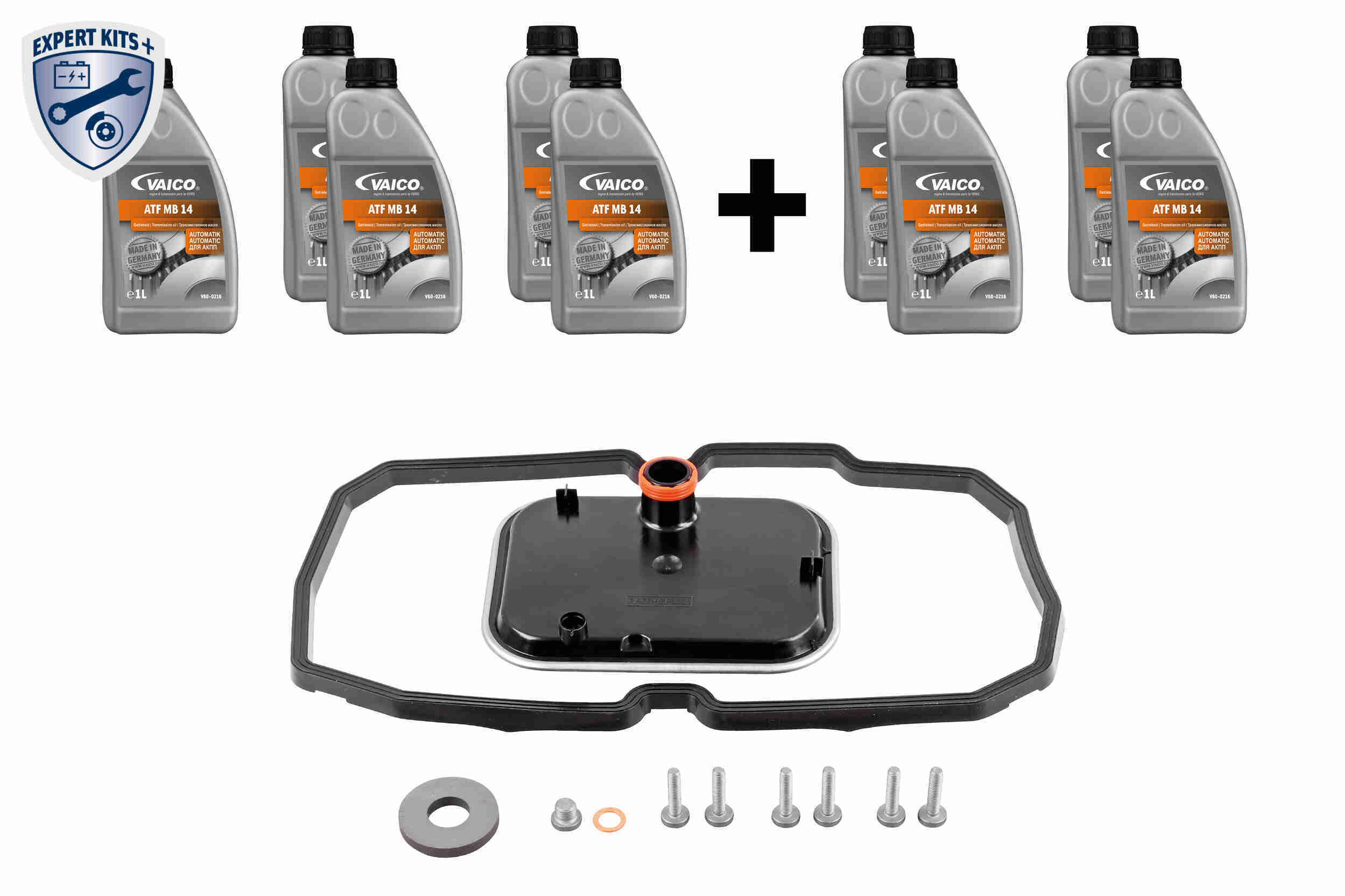Onderd.set, olie verversen van automatische versnellingsbak Vaico V30-2255-XXL