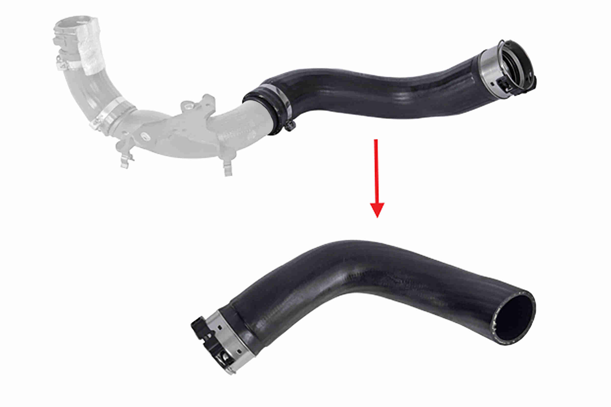 Laadlucht-/turboslang Vaico V46-1725