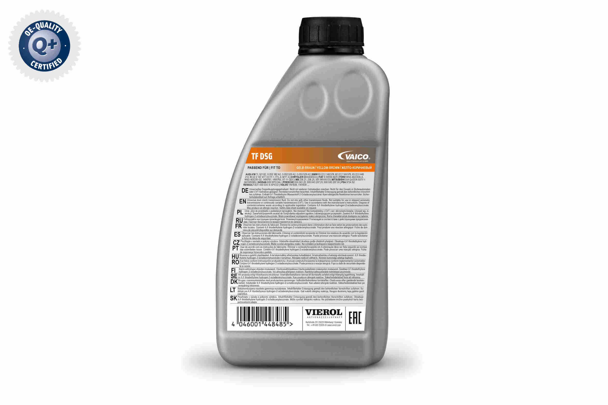 Vaico Versnellingsbakolie V60-0118