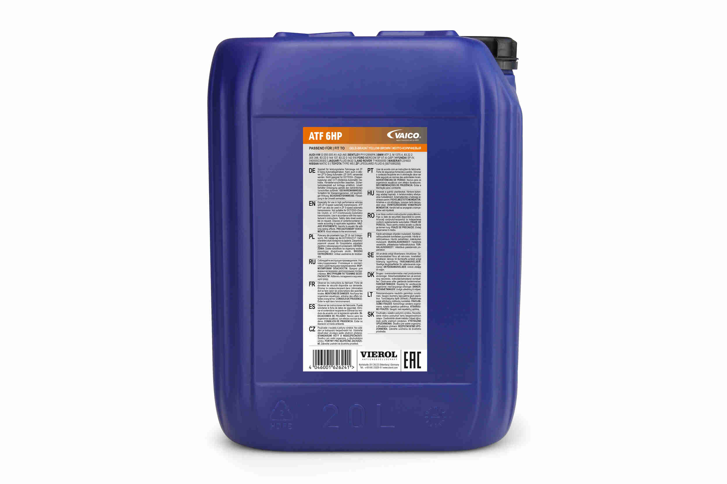 Vaico Versnellingsbakolie V60-0262
