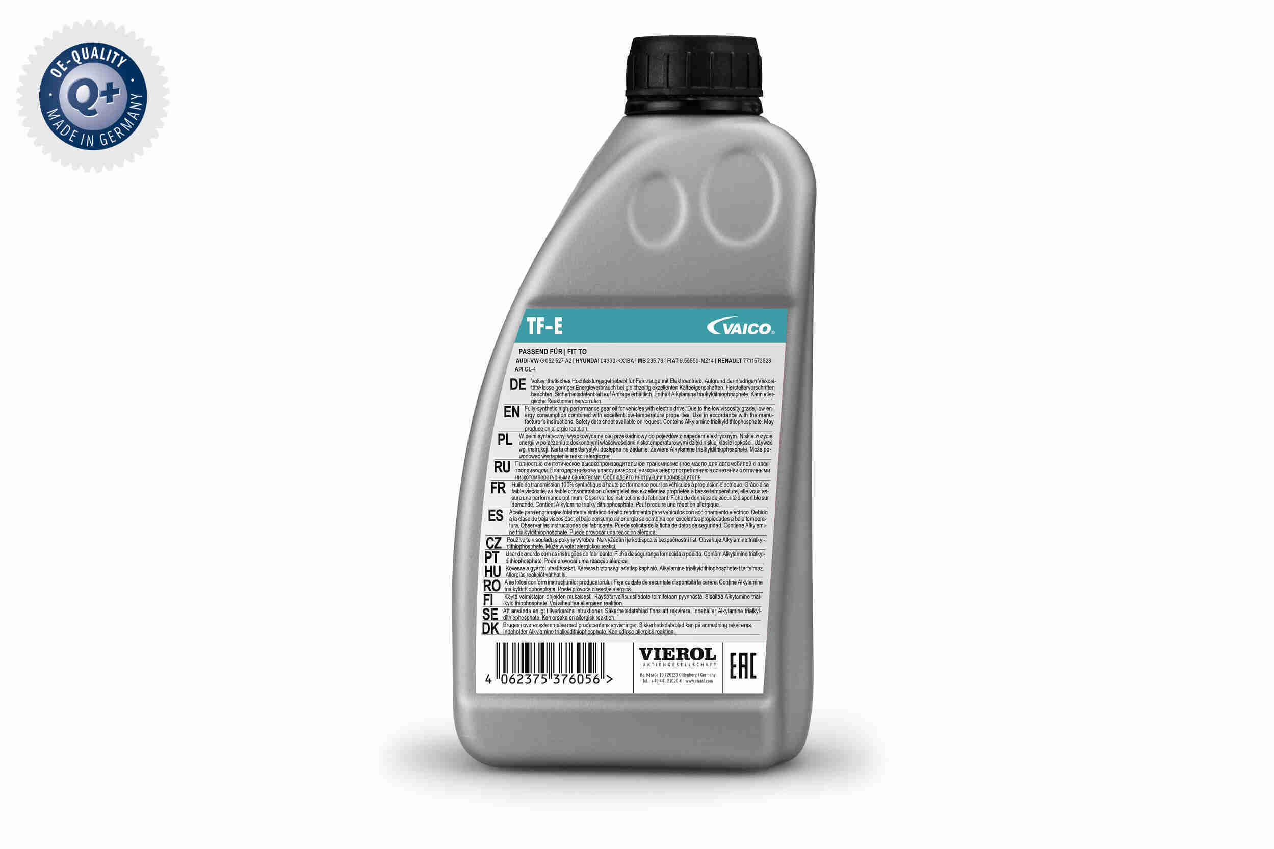 Vaico Versnellingsbakolie V60-0278
