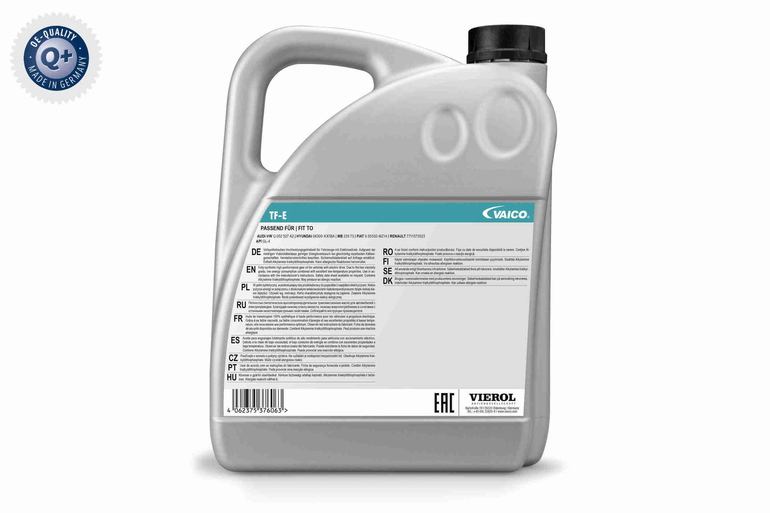 Vaico Versnellingsbakolie V60-0285