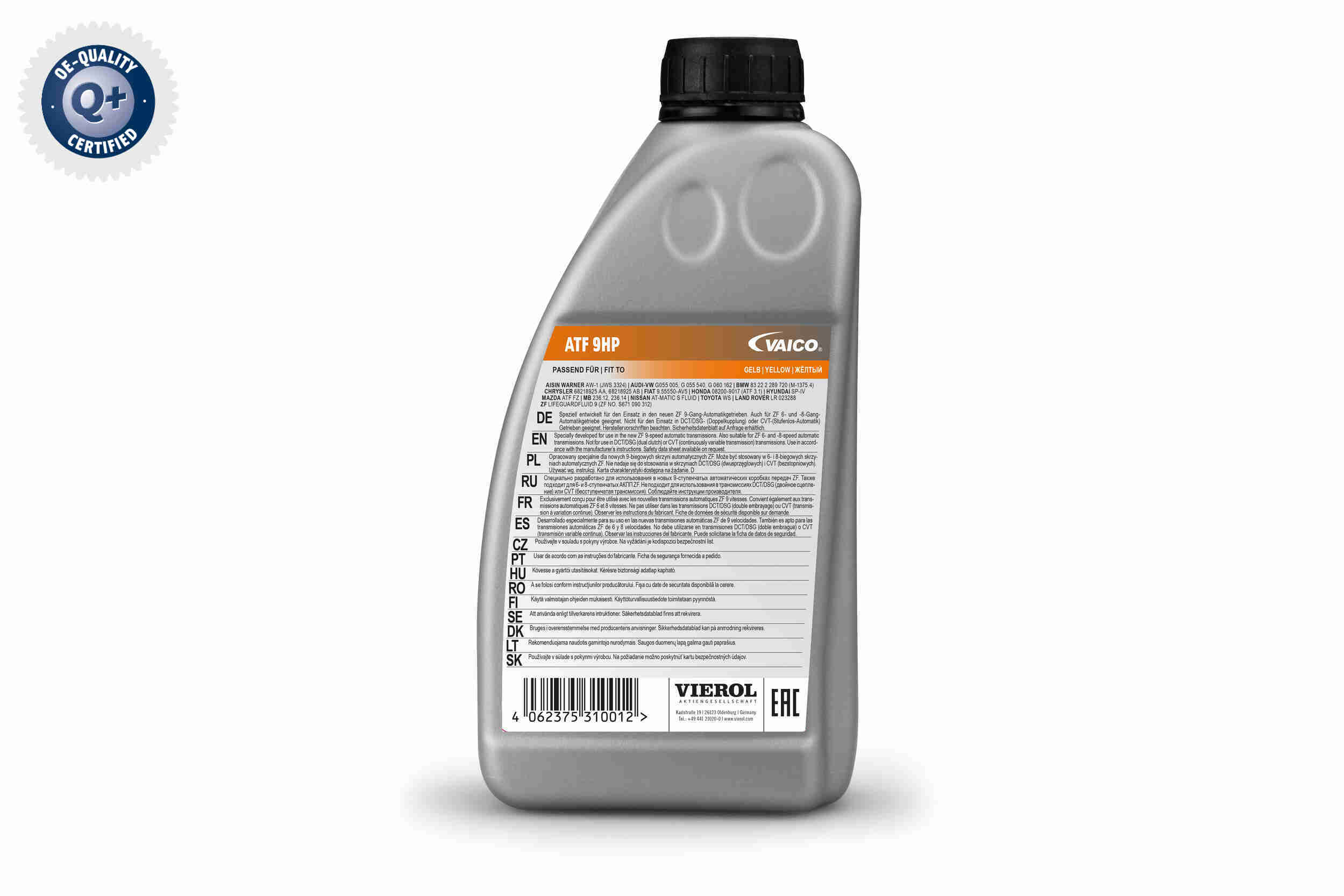 Vaico Versnellingsbakolie V60-0442
