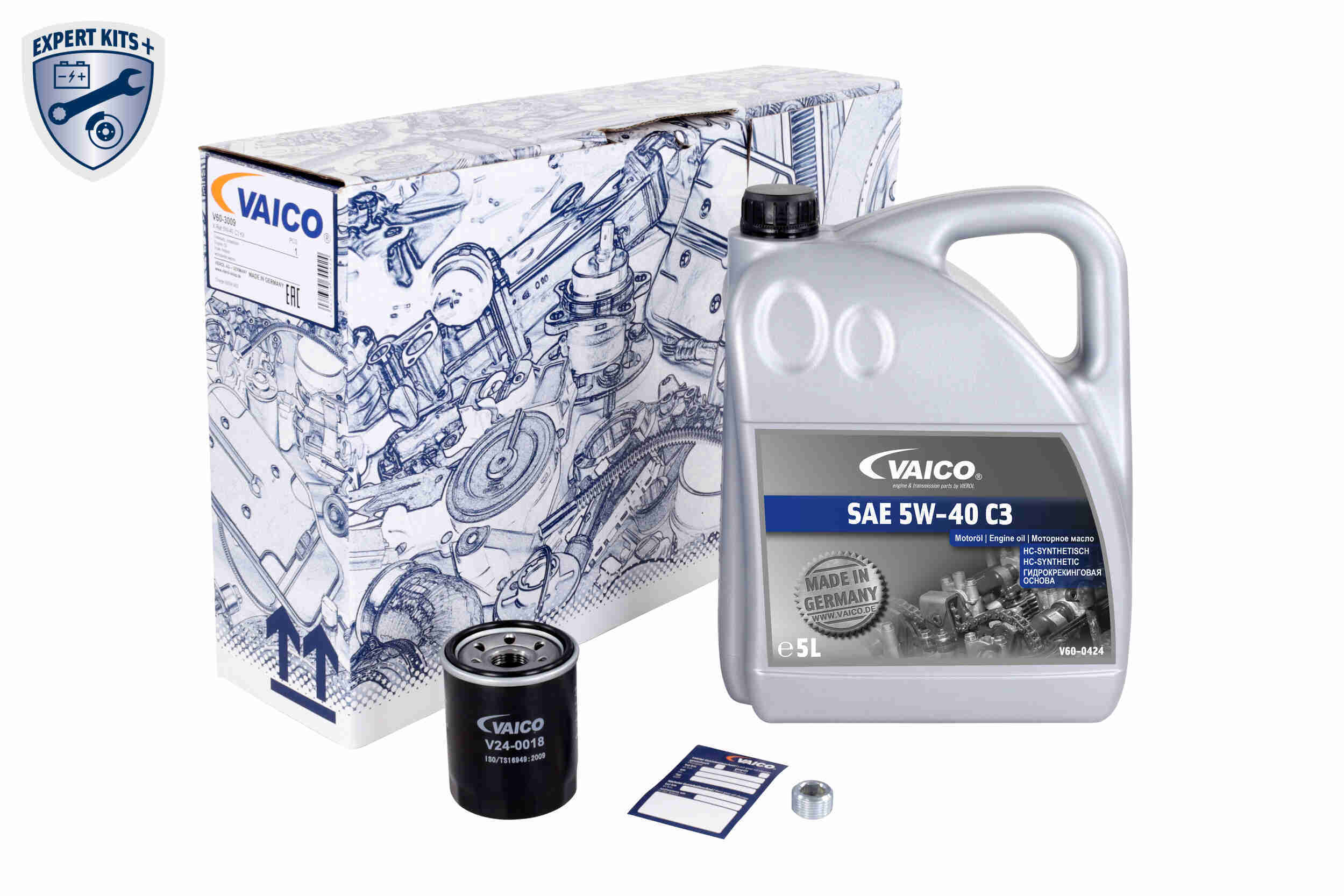 Vaico Filter onderhoudspakket V60-3009
