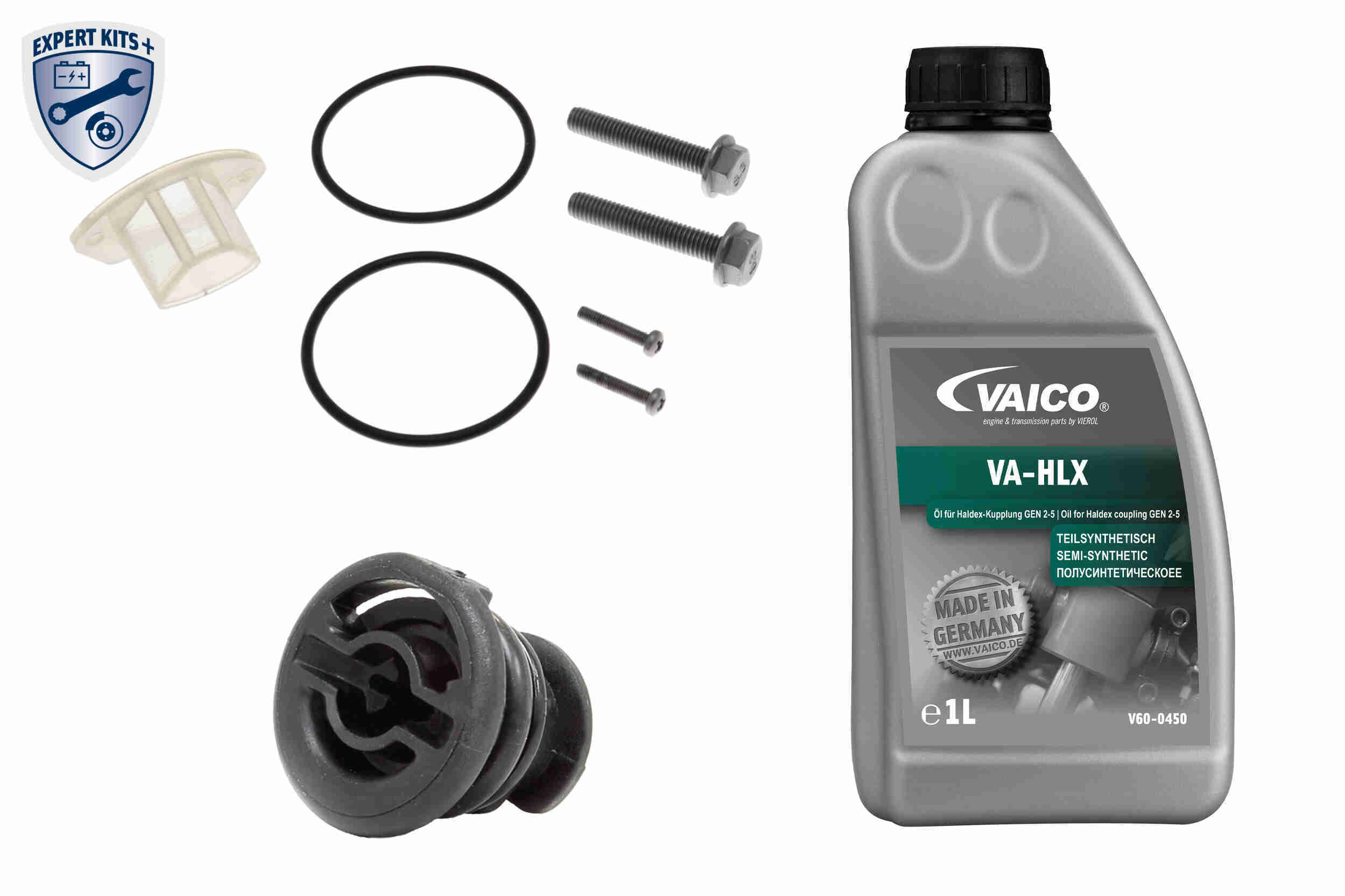 Onderd.set, olie verversen lamellenkopp. (4-wielaandrijving) Vaico V95-0619-XXL