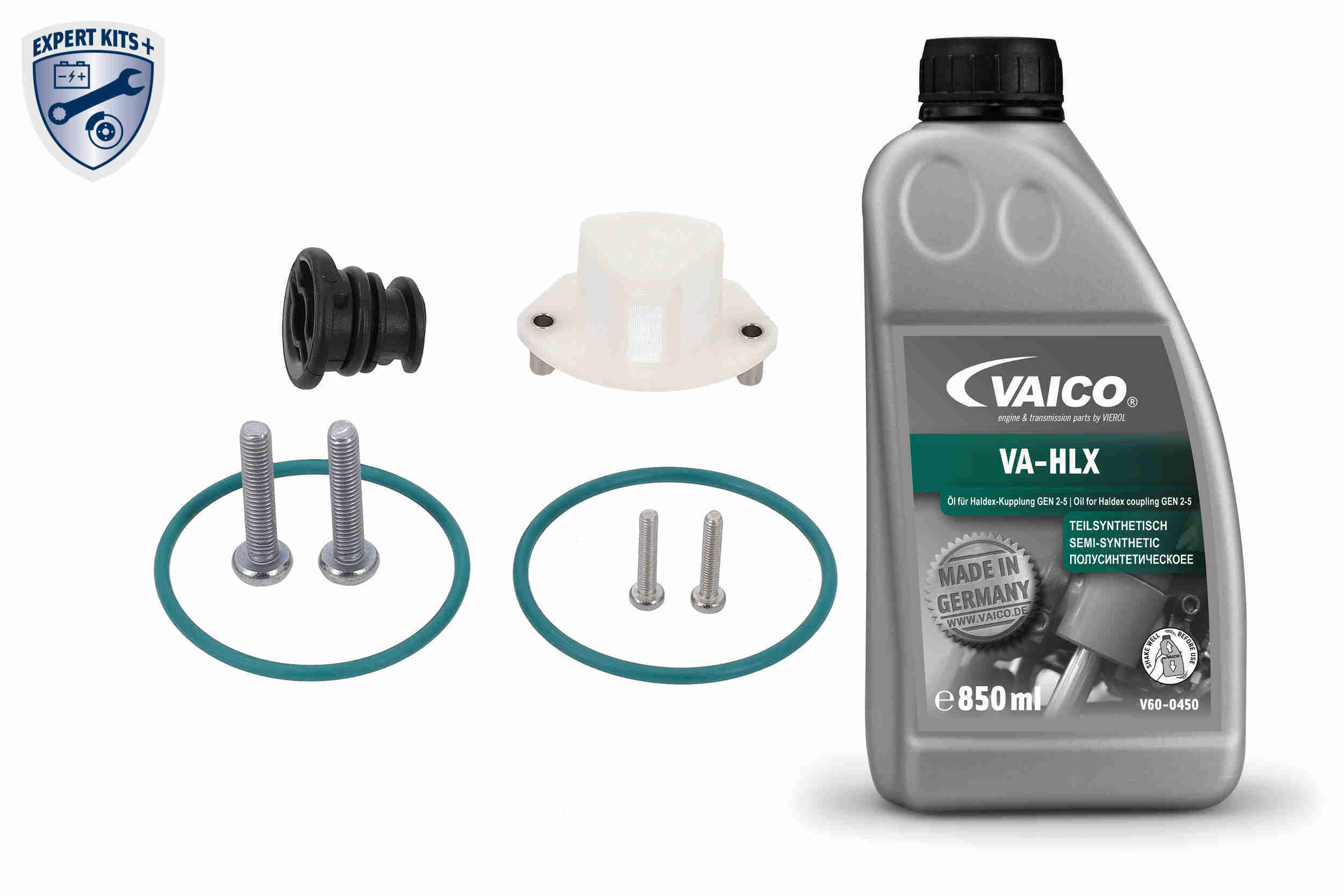 Onderd.set, olie verversen lamellenkopp. (4-wielaandrijving) Vaico V95-0760-XXL