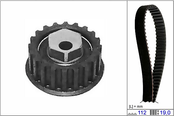 Distributieriem kit Hepu 20-1360