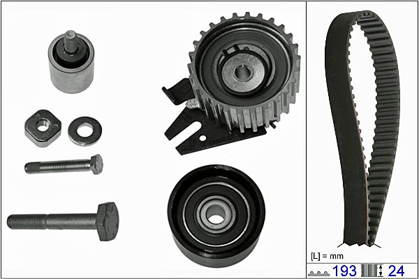 Distributieriem kit Hepu 20-1820