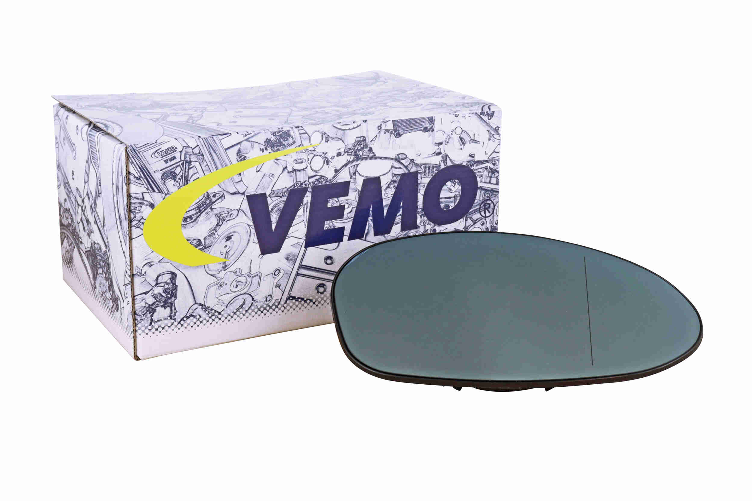 Vemo Buitenspiegelglas V20-69-0003