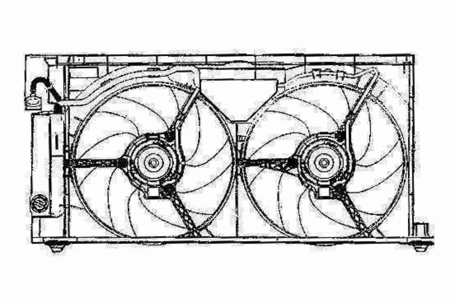 Ventilatorwiel-motorkoeling Vemo V22-01-1761