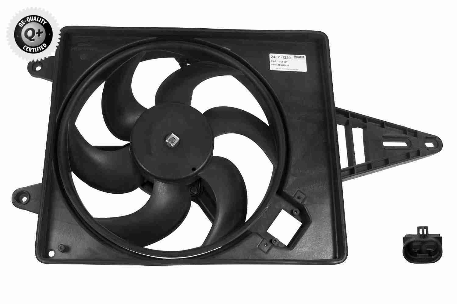 Ventilatorwiel-motorkoeling Vemo V24-01-1229