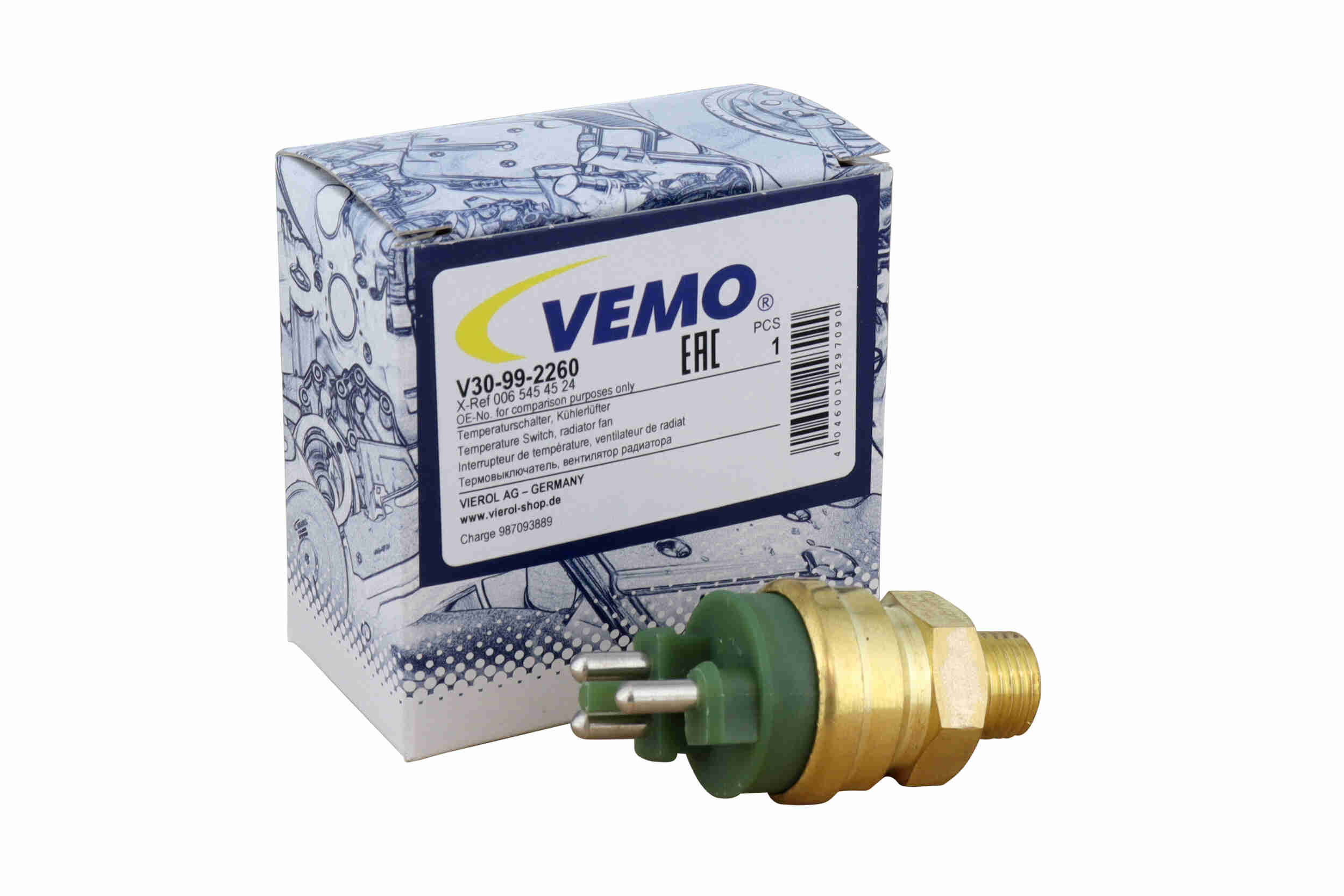 Vemo Temperatuurschakelaar V30-99-2260