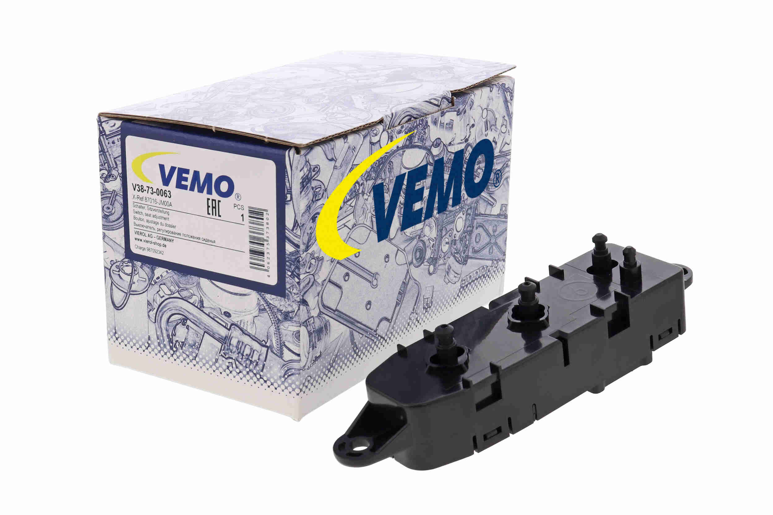 Vemo Schakelaar stoelregeling V38-73-0063