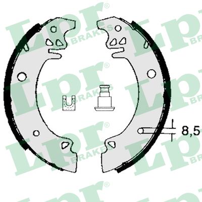 Remschoen set LPR 02750