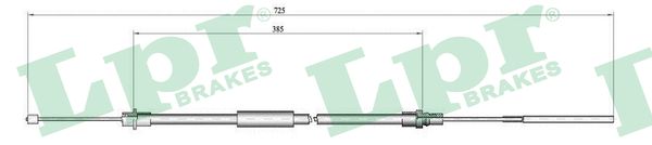 Handremkabel LPR C0650B