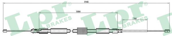 Handremkabel LPR C0714B