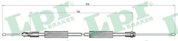 Handremkabel LPR C0735B