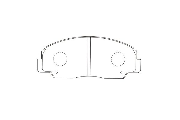 Remblokset Kavo Parts BP-1505