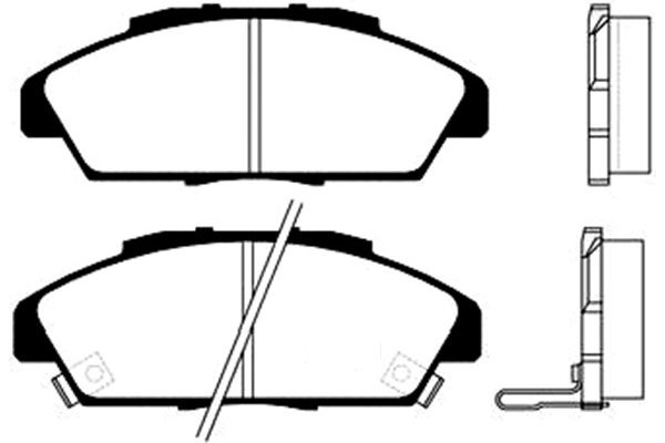 Remblokset Kavo Parts BP-2015