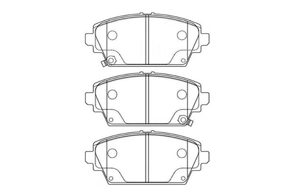 Remblokset Kavo Parts BP-2036
