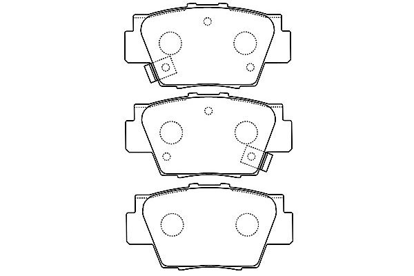 Remblokset Kavo Parts BP-2040