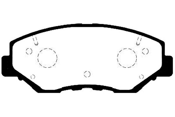 Remblokset Kavo Parts BP-2042