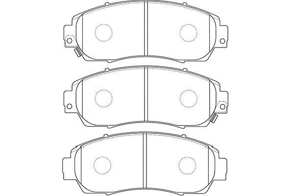 Remblokset Kavo Parts BP-2059