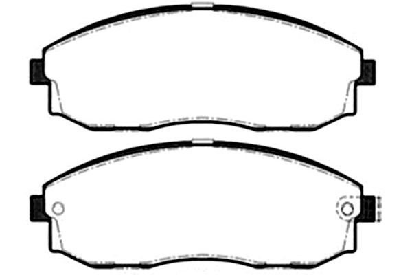 Remblokset Kavo Parts BP-3007