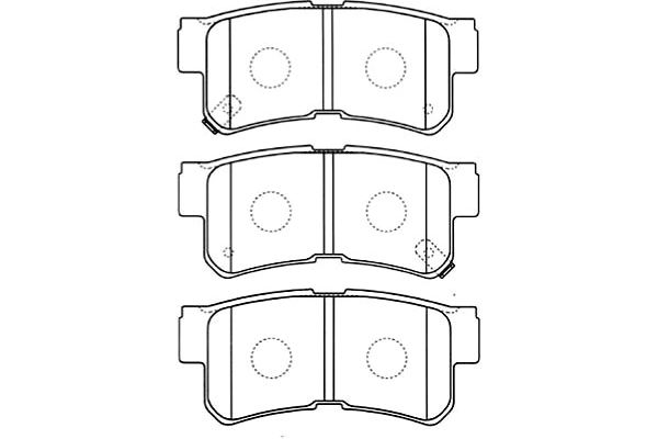 Remblokset Kavo Parts BP-3019