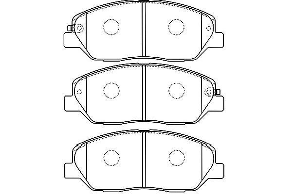 Remblokset Kavo Parts BP-3032