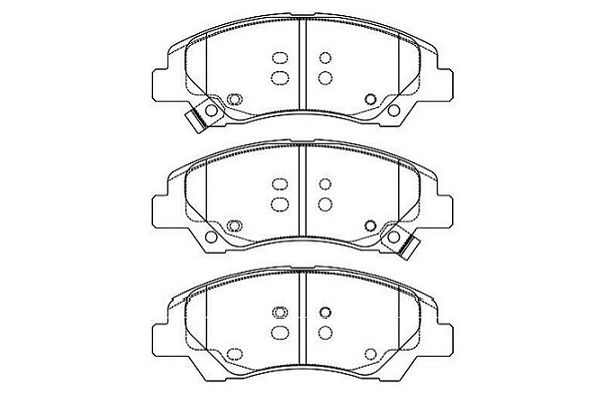Remblokset Kavo Parts BP-3052