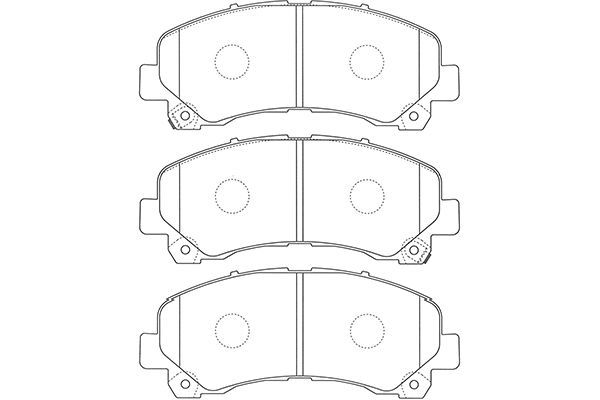 Remblokset Kavo Parts BP-3517