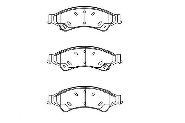 Remblokset Kavo Parts BP-4583