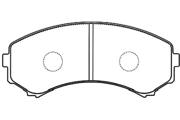 Remblokset Kavo Parts BP-5545