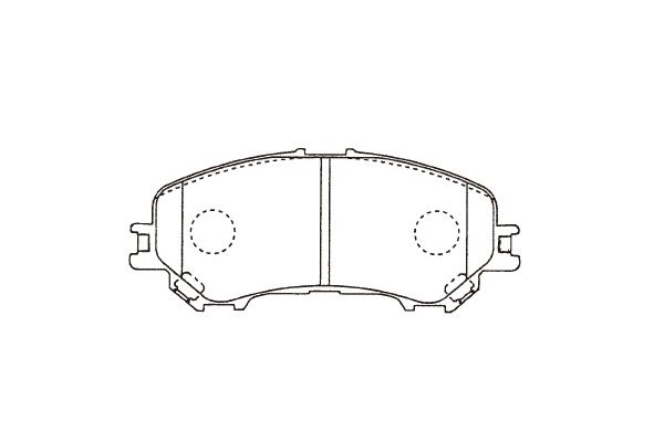 Remblokset Kavo Parts BP-6632