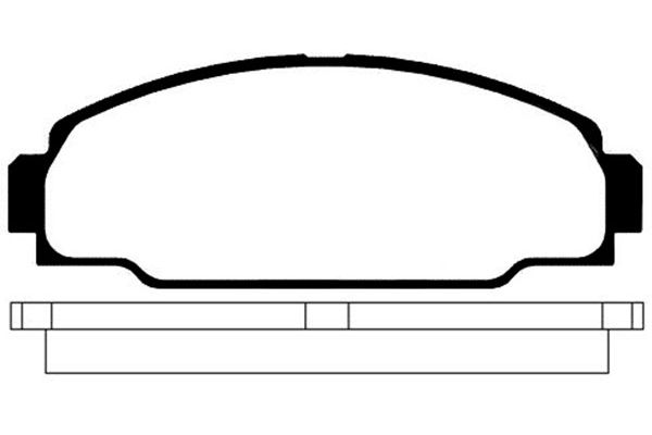 Remblokset Kavo Parts BP-9015