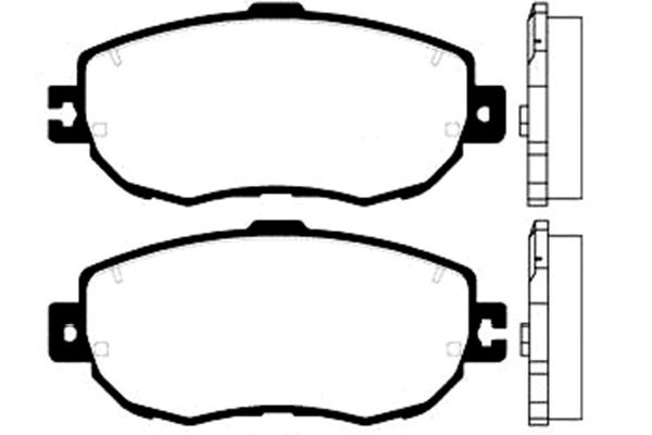 Remblokset Kavo Parts BP-9035