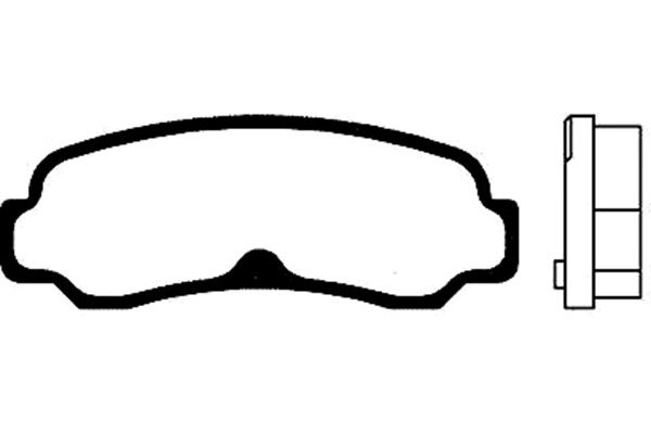 Remblokset Kavo Parts BP-9047
