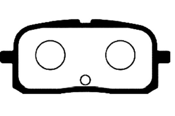 Remblokset Kavo Parts BP-9054