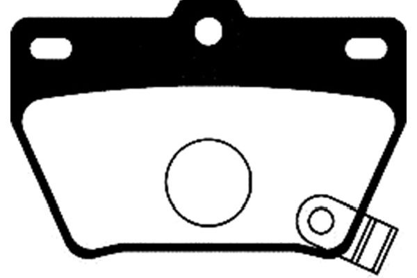 Remblokset Kavo Parts BP-9066