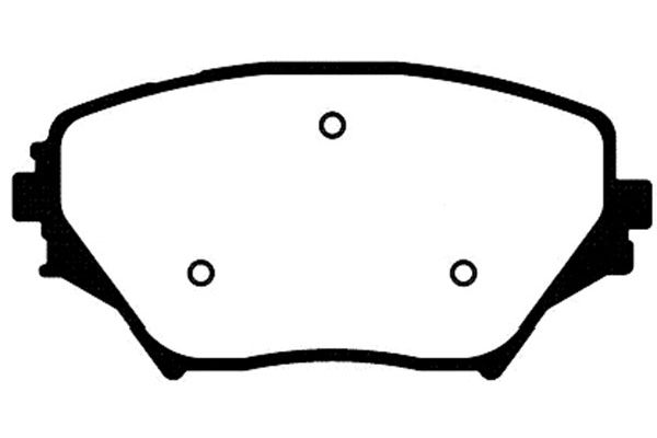 Remblokset Kavo Parts BP-9067